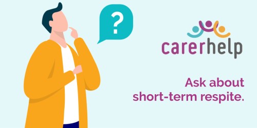 CarerHelp Illustration image preparing to care at home tip 3: Ask about short-term respite